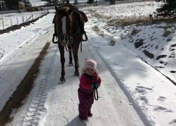 A két éves Emma és Fahéj barátsága – videó