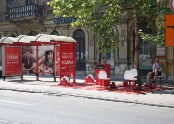 Megnyílt Budapest első buszmegálló tornaterme