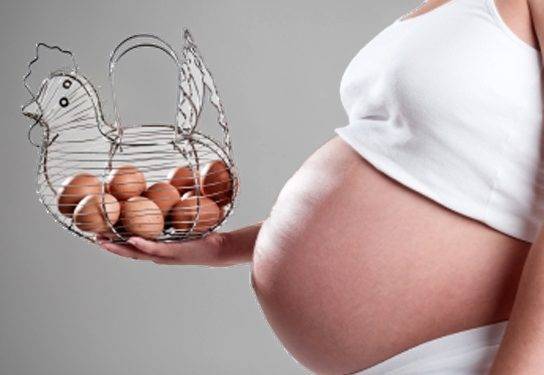 Tojást és sovány húst ajánlanak a várandós nőknek