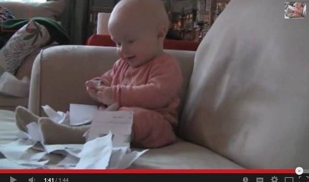 A legviccesebb játék egy csecsemő szerint – videó