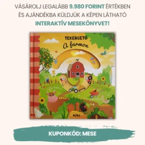 AJÁNDÉK MESEKÖNYV - KUPONKÓD: MESE