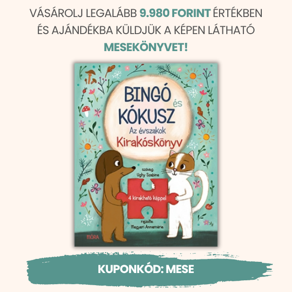 AJÁNDÉK MESEKÖNYV - KUPONKÓD: MESE