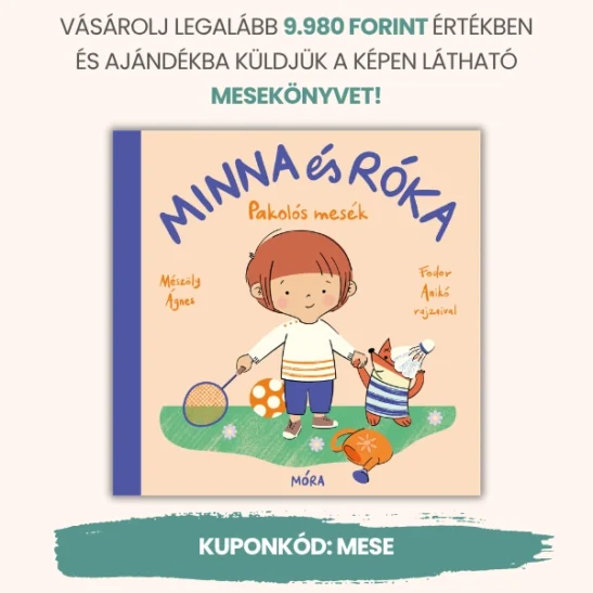 AJÁNDÉK MESEKÖNYV - KUPONKÓD: MESE