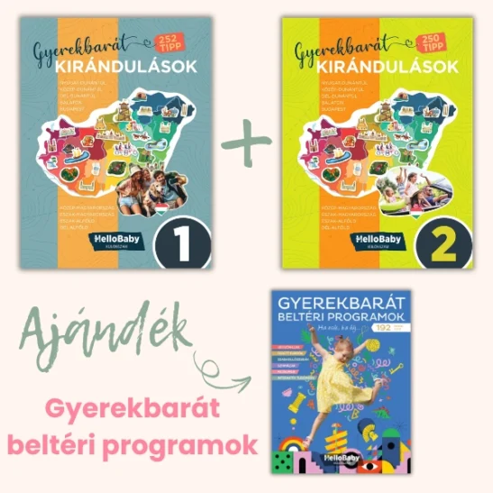 Gyerekbarát kirándulások 1. és 2. - AJÁNDÉK Beltéri programok