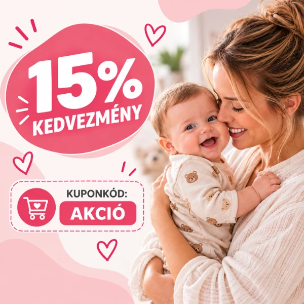 15% KEDVEZMÉNY - KUPONKÓD: AKCIÓ